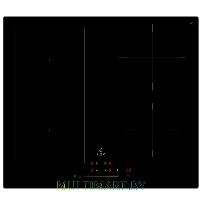 Индукционная варочная панель LEX EVI 641A BL